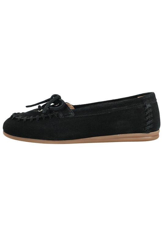 Pavement Slipper Veloursleder Schwarz