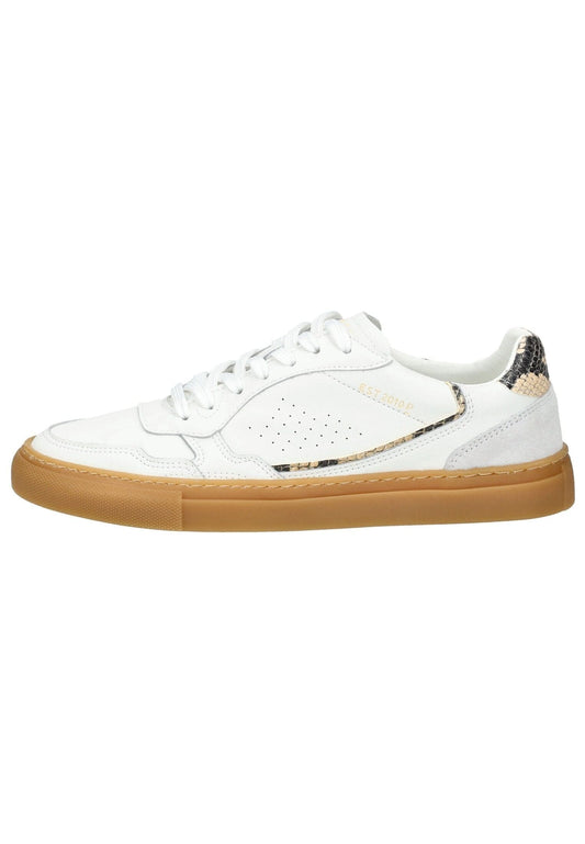Pavement Sneaker Leder Weiß/Braun