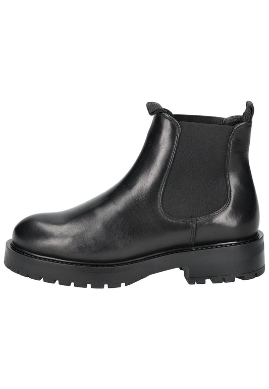Pavement Stiefelette Leder/Textil Schwarz Warmfutter