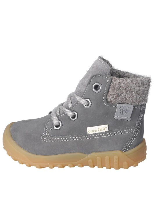 Pepino Stiefelette Leder Asphalt Warmfutter