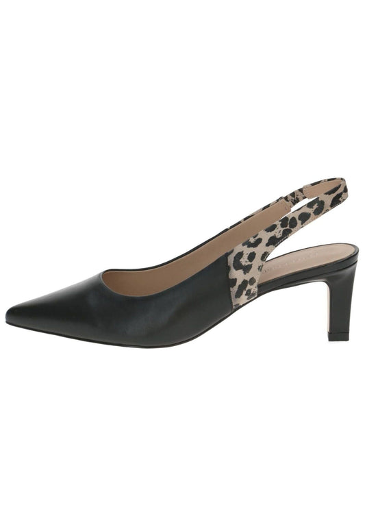 Peter Kaiser Pumps Leder Schwarz
