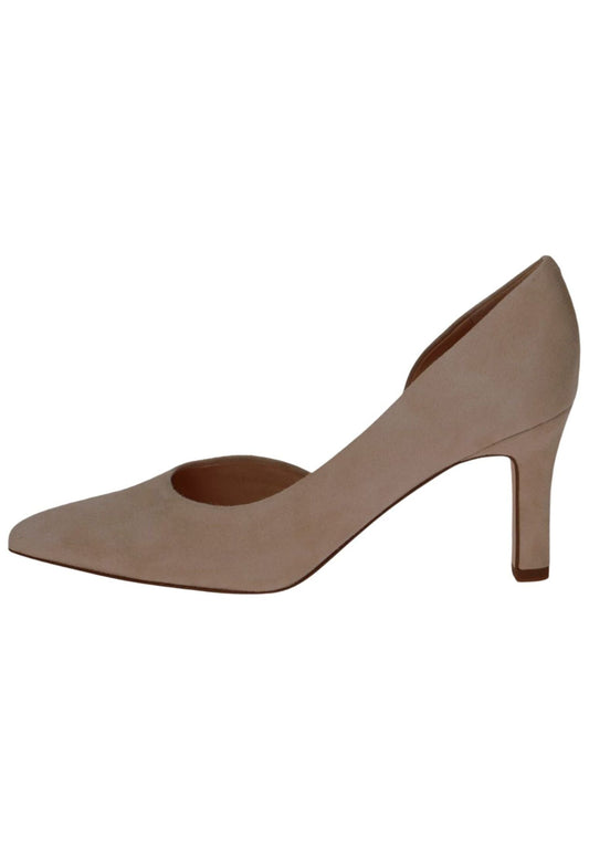 Peter Kaiser Pumps Veloursleder Sand