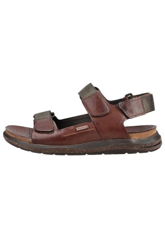 Pikolinos Sandalen Leder/Textil Dunkelbraun