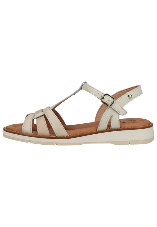 Pikolinos Sandalen Leder Weiß/Beige