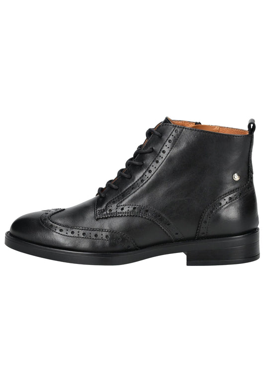 Pikolinos Stiefelette Leder Schwarz