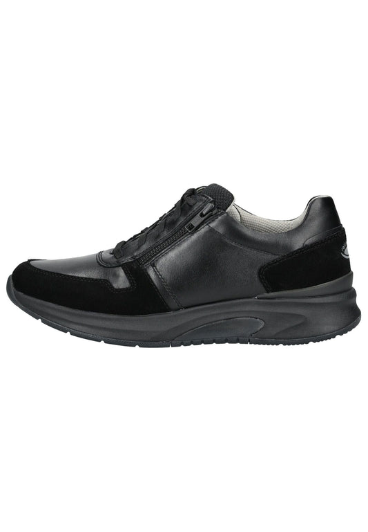 Pius Gabor Sneaker Glattleder Schwarz