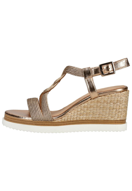 Regarde Le Ciel Sandalen Leder Copper