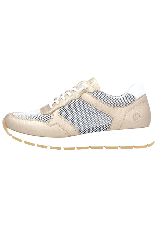Remonte Sneaker Leder Gold