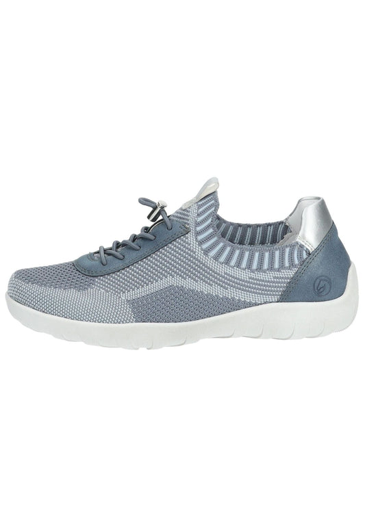 Remonte Sneaker Lederimitat/Textil Jeans