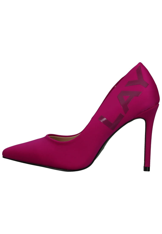 Replay Pumps Lederimitat Fuchsia