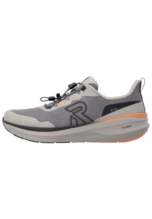 Rieker Sneaker Textil Grau/Orange