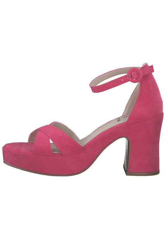 s.Oliver Sandalen Textil Fuchsia