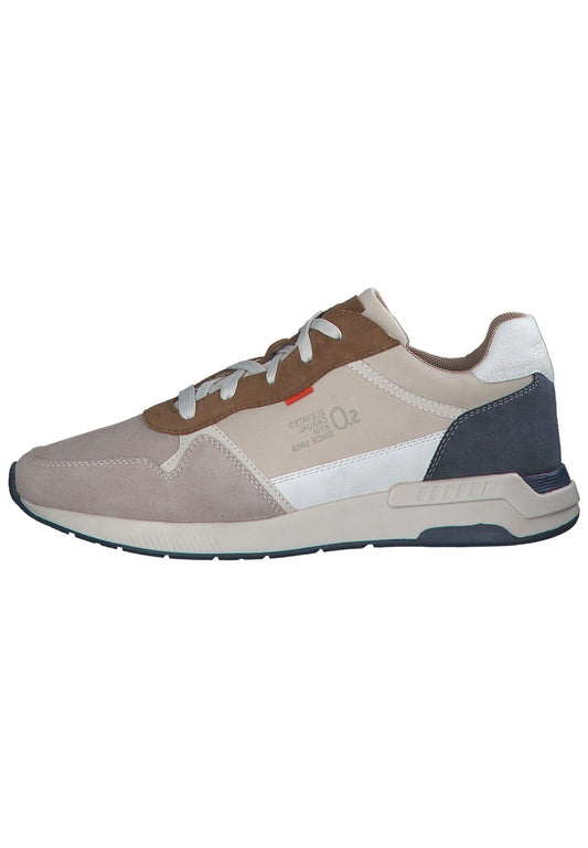 s.Oliver Sneaker Leder/Textil Taupe