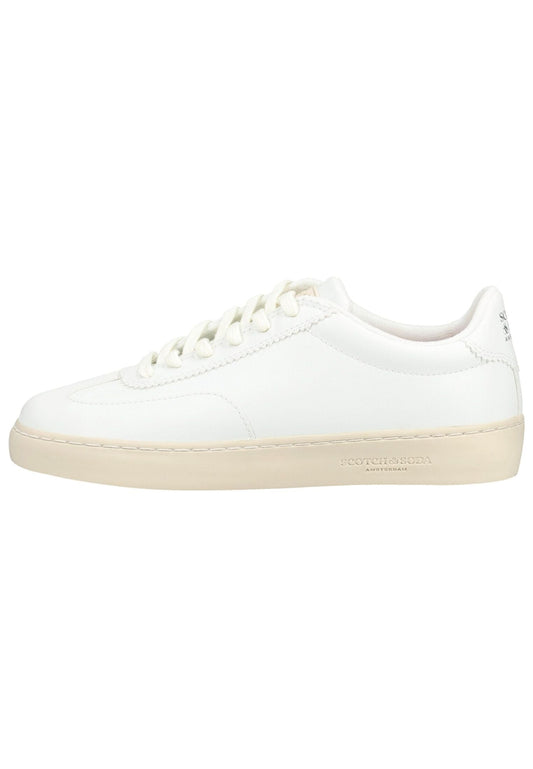 SCOTCH & SODA Sneaker Lederimitat Cream