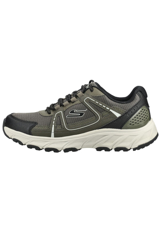 Skechers Sneaker Lederimitat Oliv