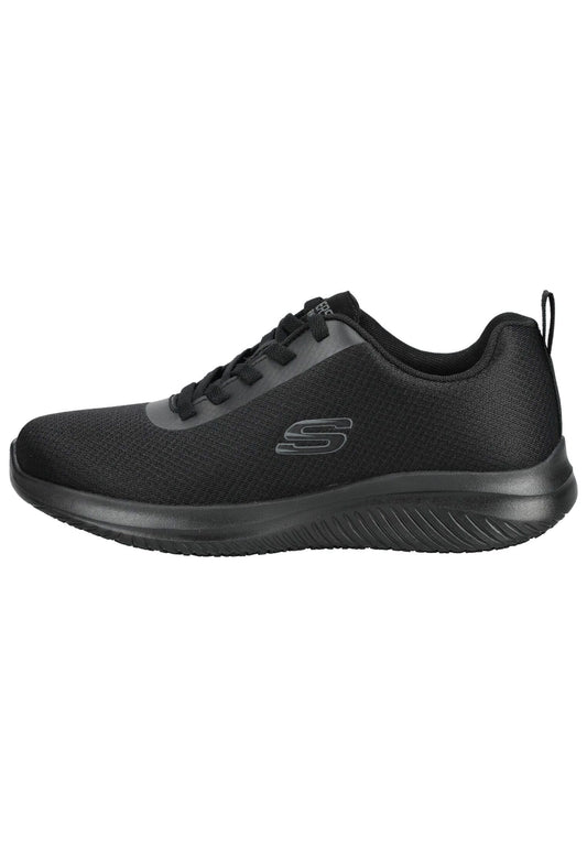 Skechers Sneaker Textil Schwarz/Schwarz
