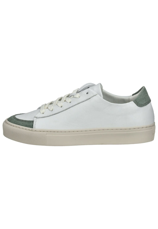 Sneaky Steve Sneaker Leder Weiß/Grün