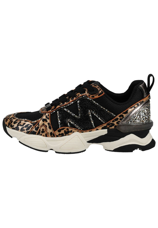 Steve Madden Sneaker Lederimitat Schwarz/Braun