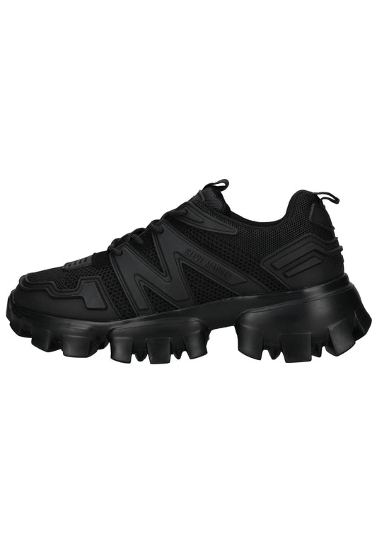 Steve Madden Sneaker Lederimitat/Textil Schwarz/Schwarz