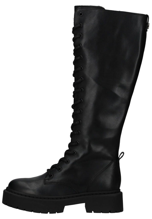Steve Madden Stiefel Leder Schwarz