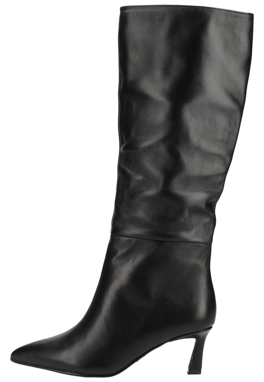 Steve Madden Stiefel Leder Schwarz