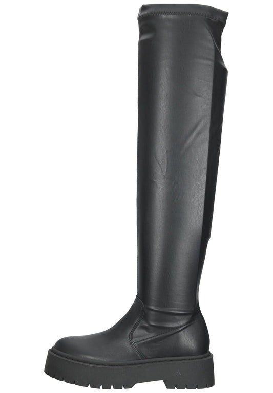 Steve Madden Stiefel Lederimitat Schwarz
