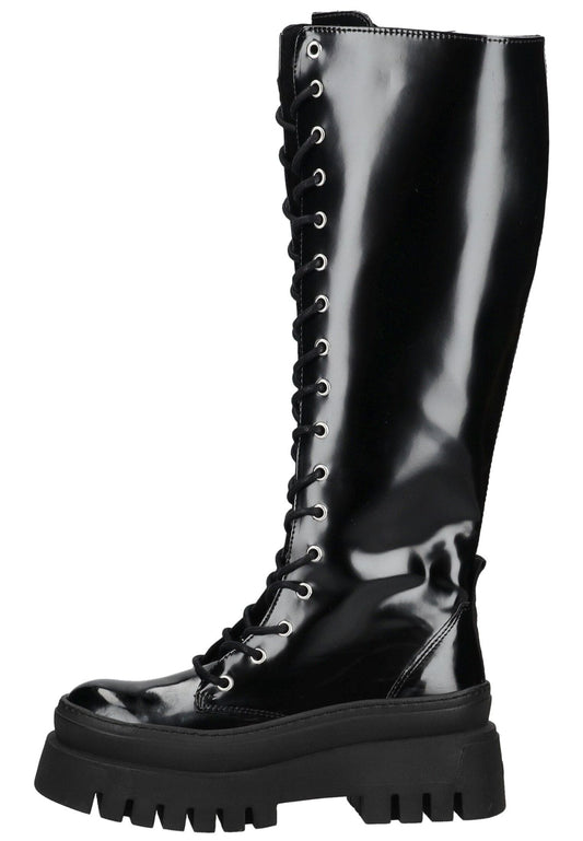 Steve Madden Stiefel Lederimitat Schwarz