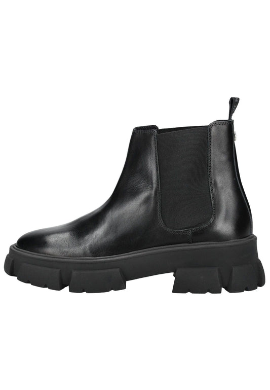 Steve Madden Stiefelette Leder/Textil Schwarz