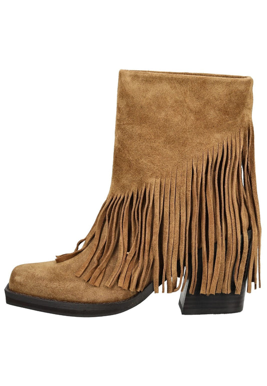 Steve Madden Stiefelette Veloursleder Chestnut