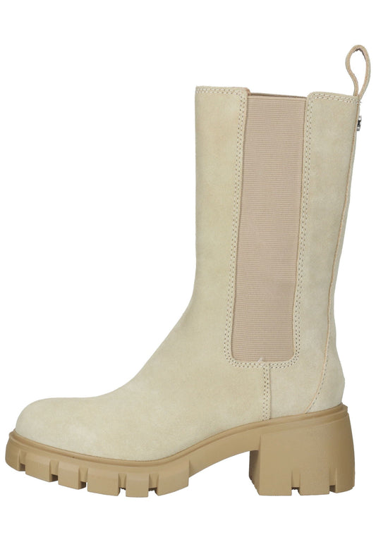 Steve Madden Stiefelette Veloursleder/Textil Sand