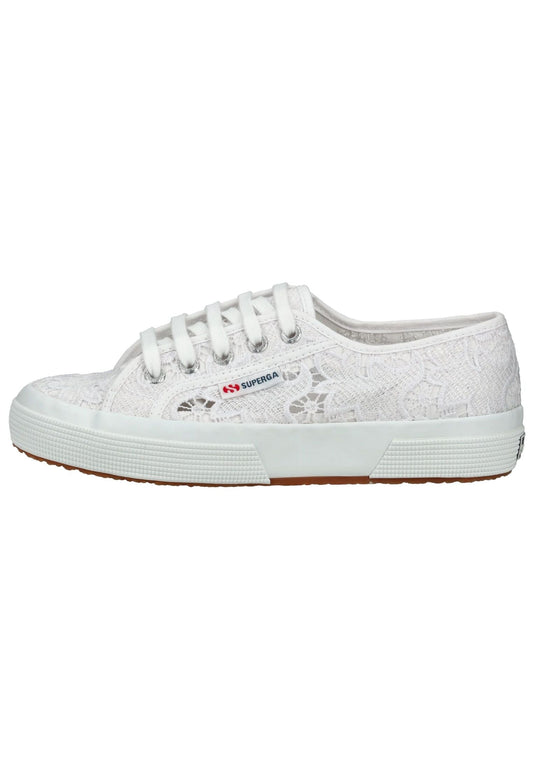 Superga Sneaker Baumwolle Weiß Kombi