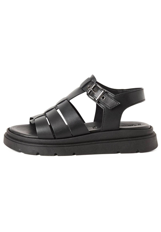 Tamaris Sandalen Leder Schwarz