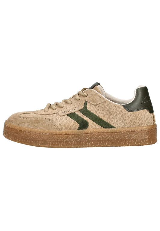 Tamaris Sneaker Veloursleder Dunkelbraun/Schwarz