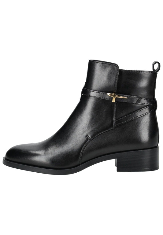 Tamaris Stiefelette Leder Schwarz