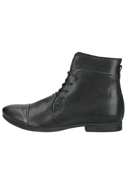 Think! Stiefelette Glattleder Schwarz/Schwarz