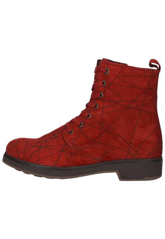 Think! Stiefelette Leder Rot