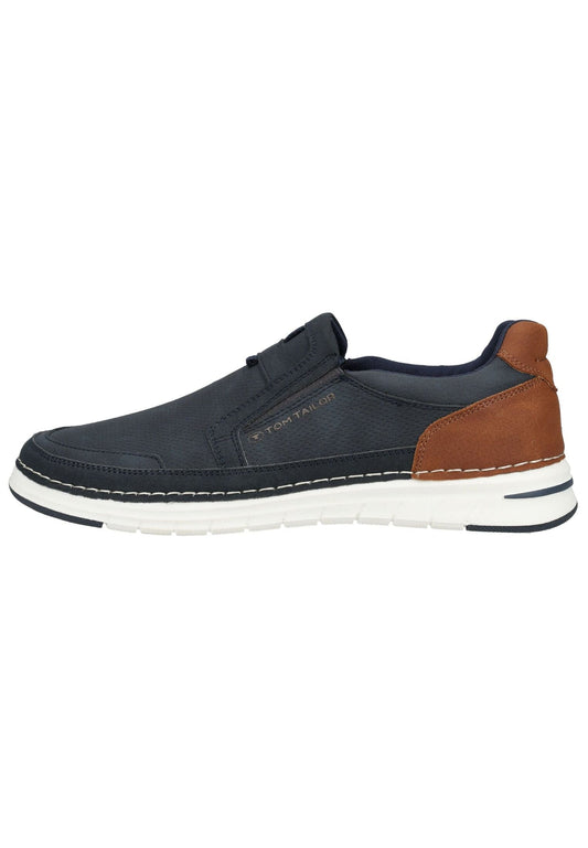 Tom Tailor Slipper Lederimitat Navy