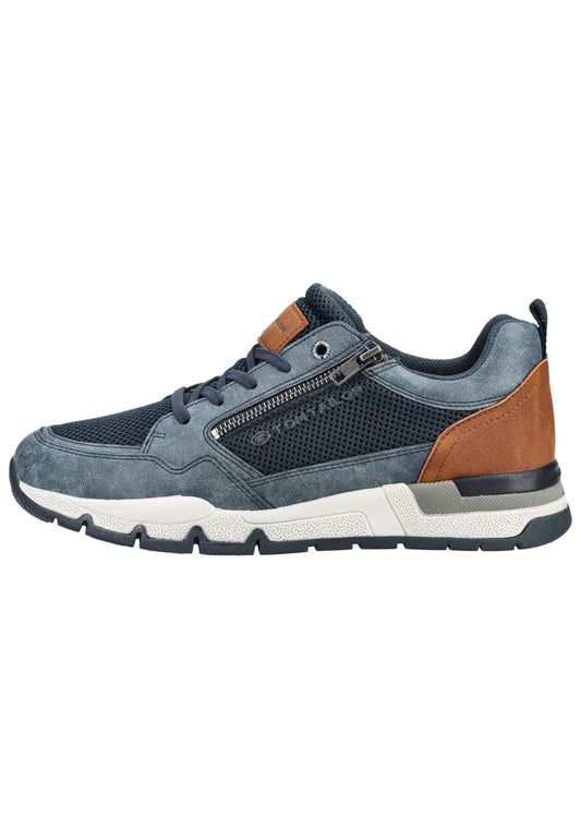 Tom Tailor Sneaker Lederimitat/Textil Navy