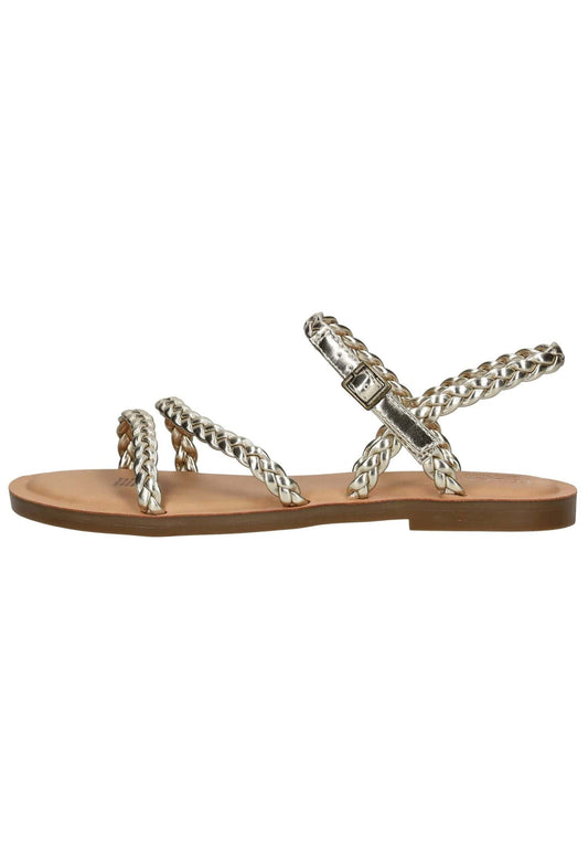 TOMS Sandalen Lederimitat Gold