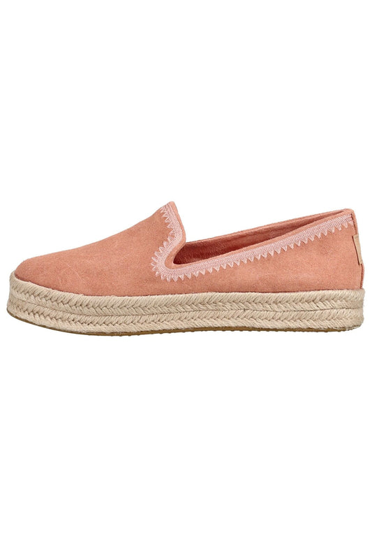 TOMS Slipper Leder Hellpink