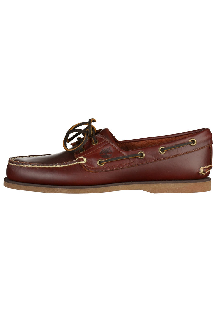 Timberland Halbschuhe Leder Rotbraun - surf4shoes