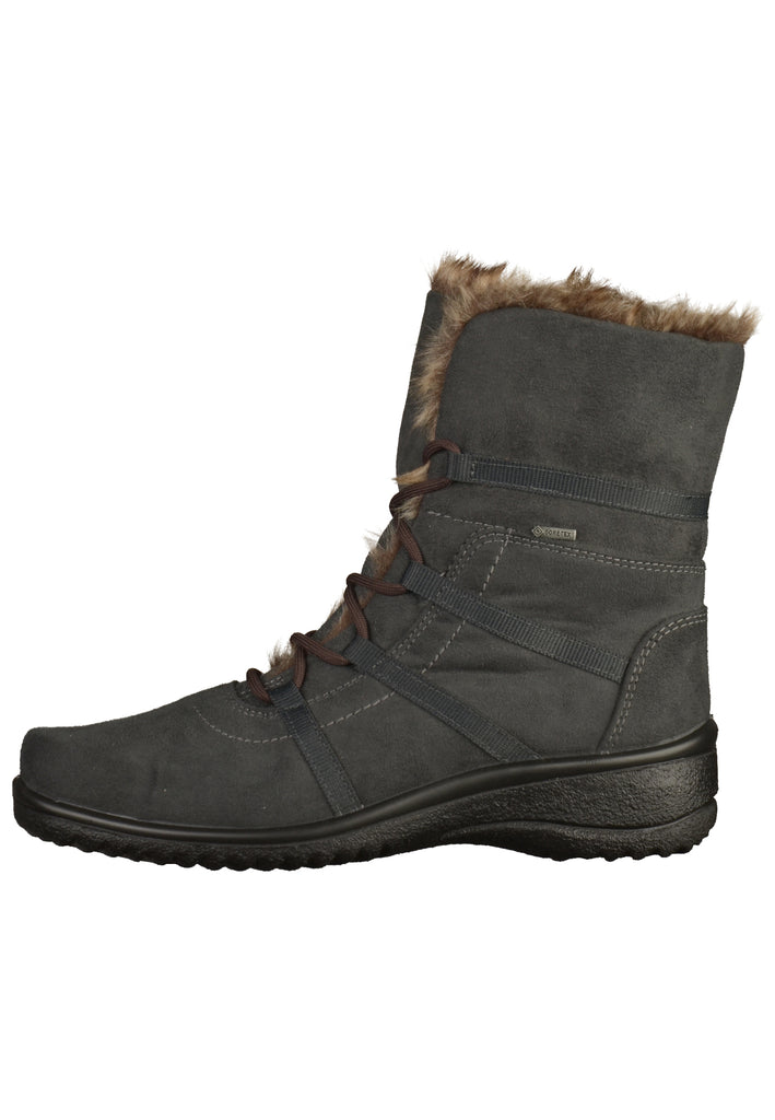 ara Stiefelette Lederimitat Grau - surf4shoes