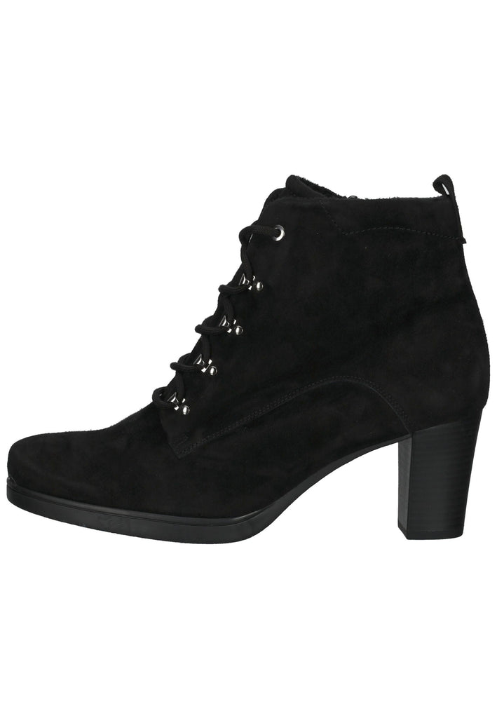 Gabor Stiefelette Leder Schwarz - surf4shoes