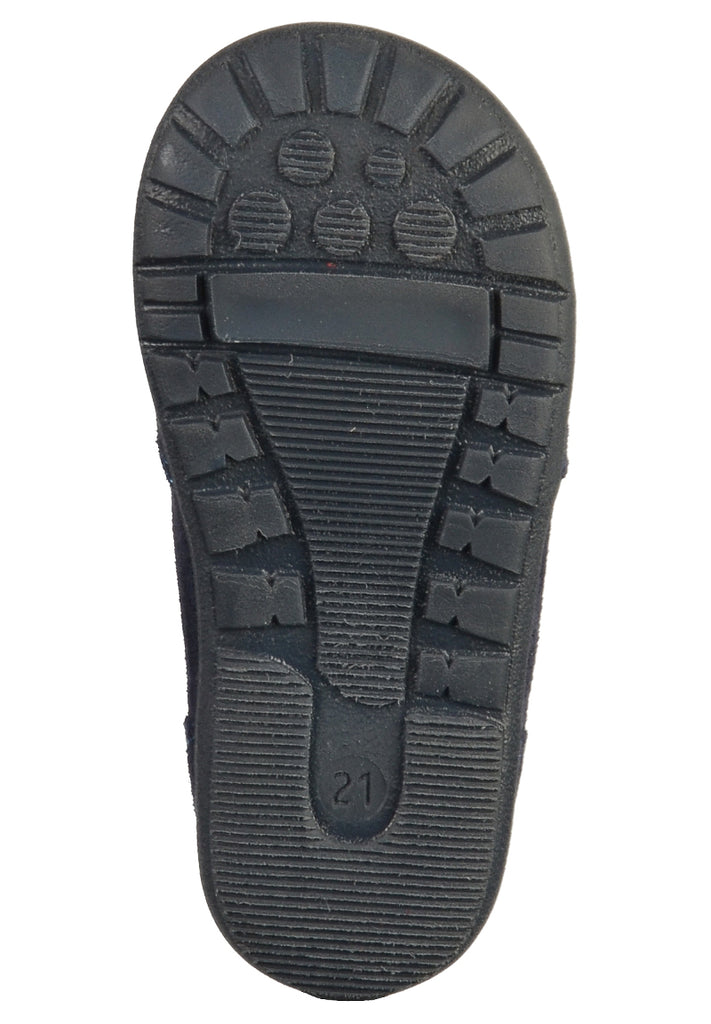 Richter Halbschuhe Veloursleder Dunkelblau - surf4shoes