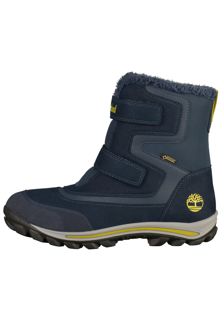 Timberland Stiefelette Leder/Synthetik Dunkelblau Warmfutter - surf4shoes
