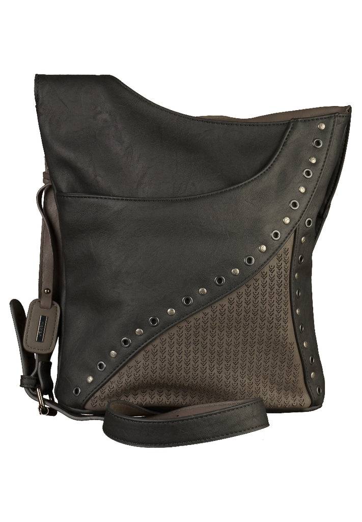 Rieker Taschen Lederimitat Schwarz - surf4shoes