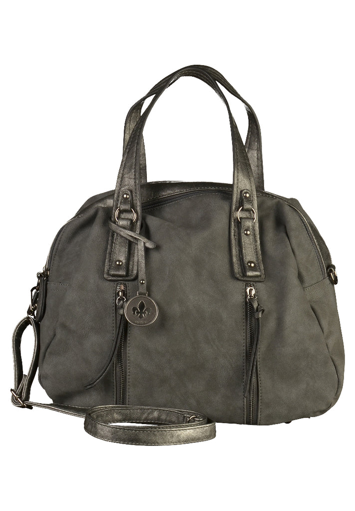 Rieker Taschen Lederimitat Grau - surf4shoes