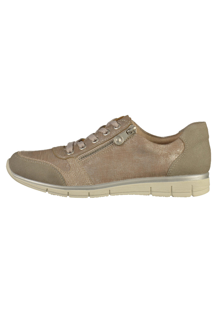 Rieker Halbschuhe Lederimitat Grau - surf4shoes