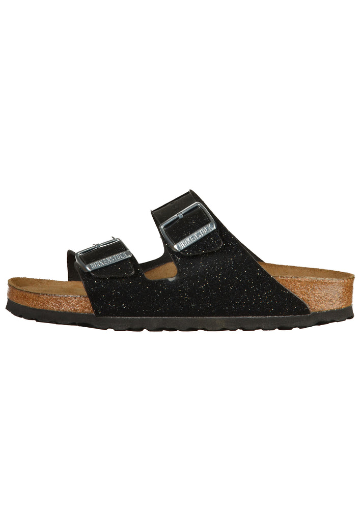 Birkenstock Pantoletten Birko-Flor Magic Galaxy Black - surf4shoes