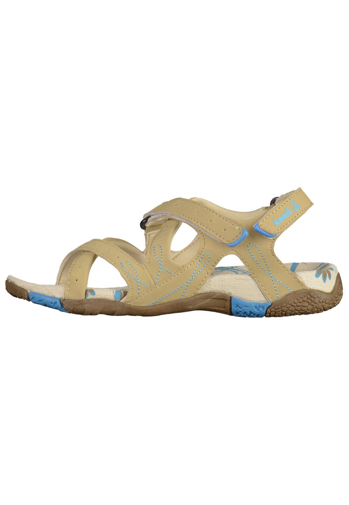 Kamik Sandalen Lederimitat Beige - surf4shoes